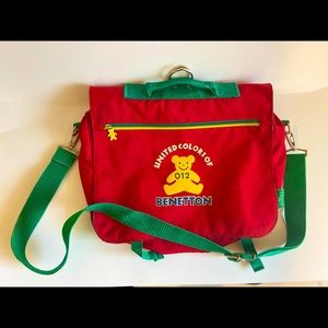 RARE United Color of Benetton 012 Bag 1980’s